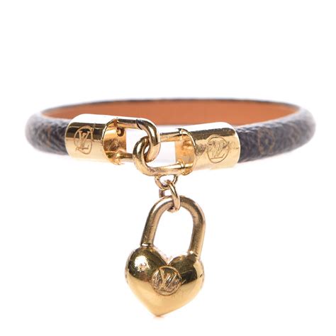 lv crazy in lock bracelet|louis vuitton lock bracelet.